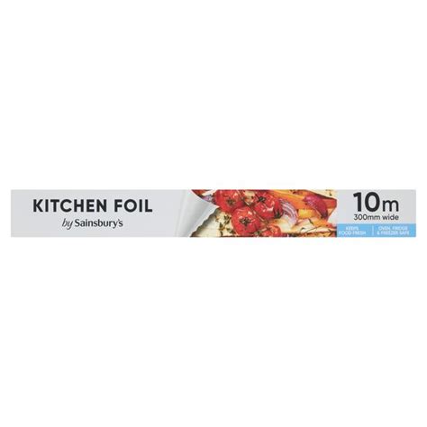 sainsbury's kitchen foil 30m